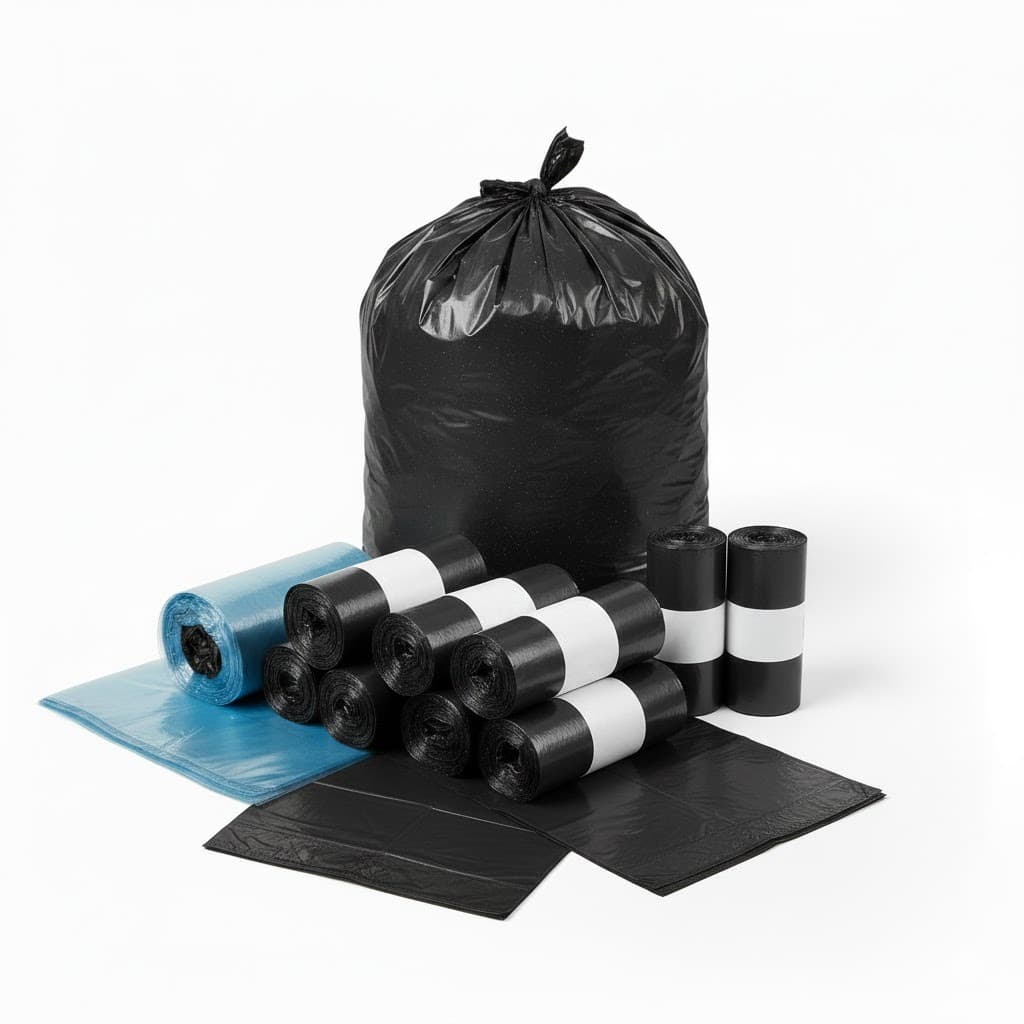Black Garbage Bags