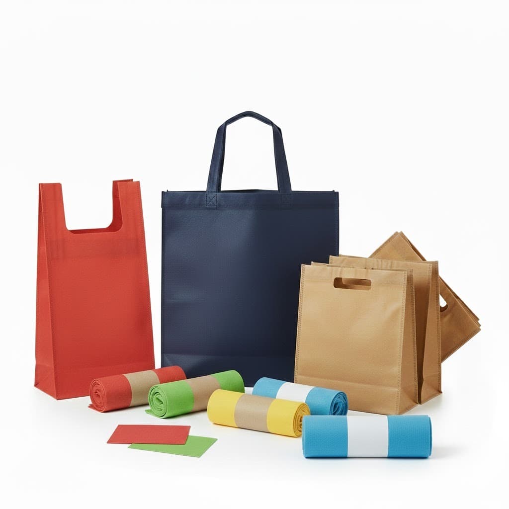 Non-Woven Bags - T-Shirt, Loop Handle & D-Cut